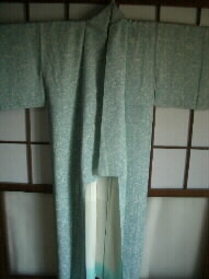 日傘リメイク前の着物
