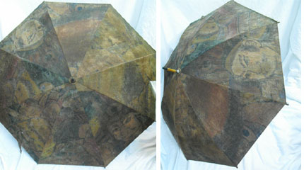 リメイクした日傘