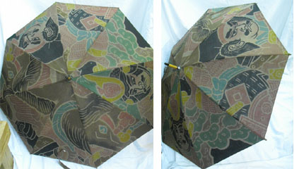 リメイクした日傘